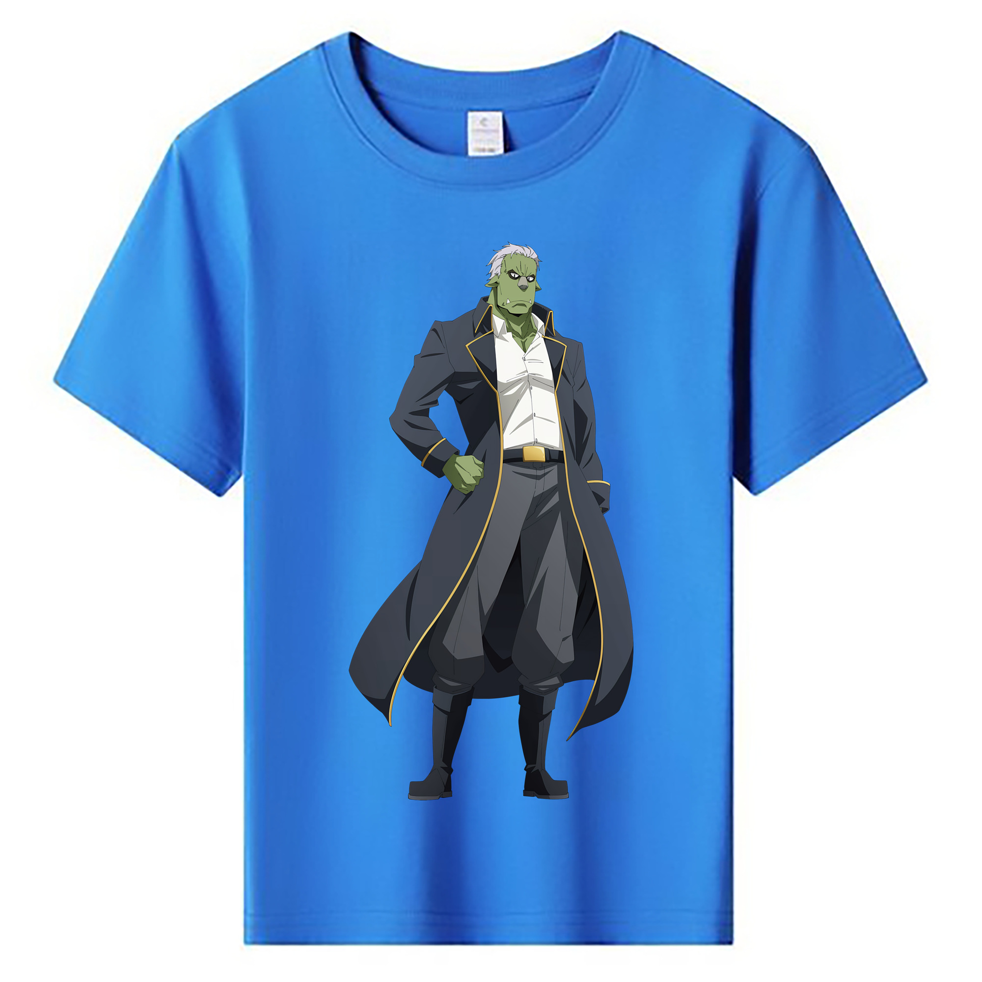 （画像用） 転スラ Regarding Reincarnated to Slime 綿100％キッズTシャツ（フロントプリント）